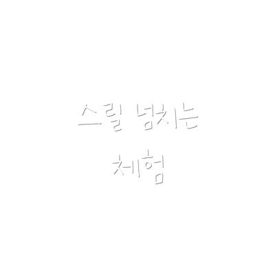 스릴 넘치는 체험