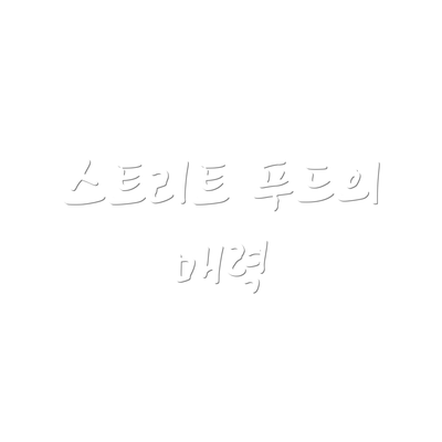 스트리트 푸드의 매력