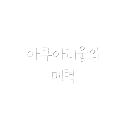 아쿠아리움의 매력
