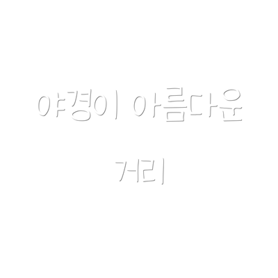 야경이 아름다운 거리