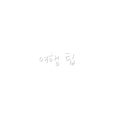 여행 팁