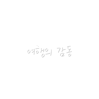여행의 감동