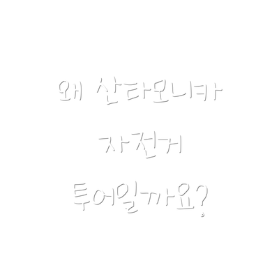왜 산타모니카 자전거 투어일까요?