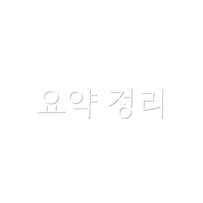 요약 정리