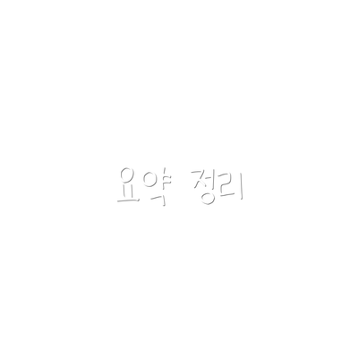 요약 정리
