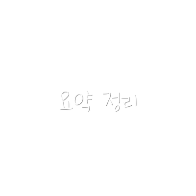 요약 정리