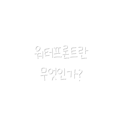 워터프론트란 무엇인가?