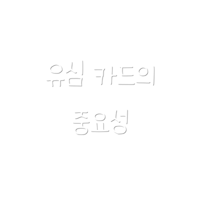 유심 카드의 중요성