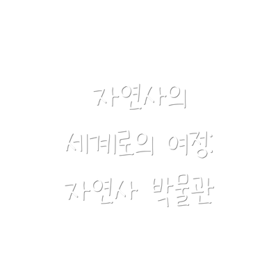 자연사의 세계로의 여정: 자연사 박물관