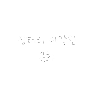 장터의 다양한 문화