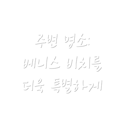 주변 명소: 베니스 비치를 더욱 특별하게