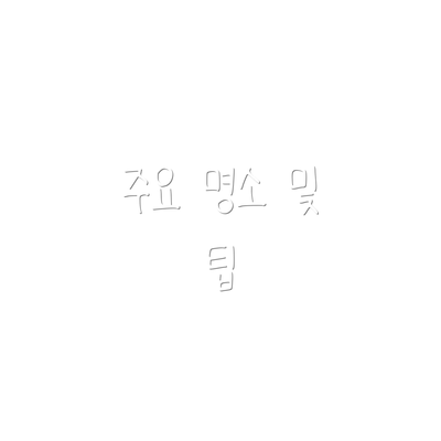 주요 명소 및 팁