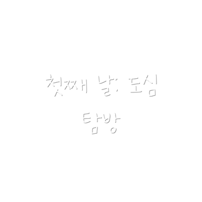 첫째 날: 도심 탐방