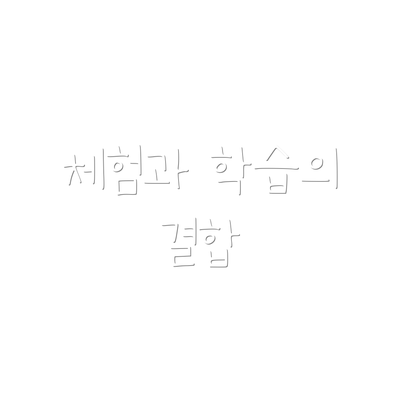 체험과 학습의 결합