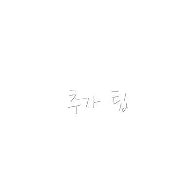 추가 팁