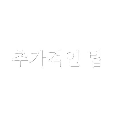 추가적인 팁