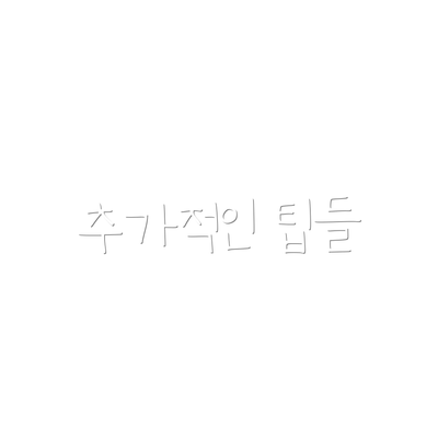 추가적인 팁들