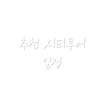 추천 시티투어 일정
