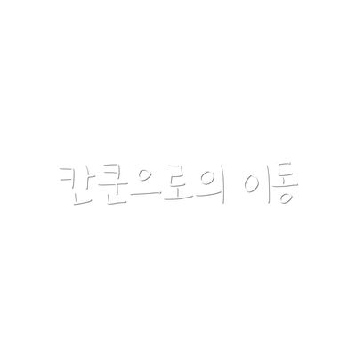 칸쿤으로의 이동