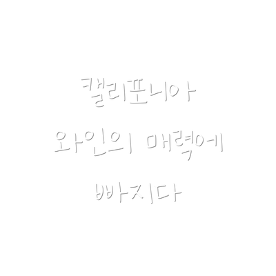 캘리포니아 와인의 매력에 빠지다