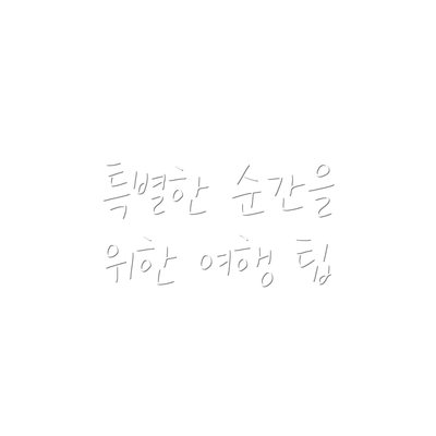 특별한 순간을 위한 여행 팁