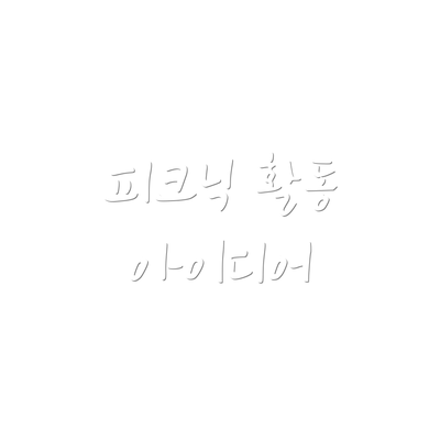 피크닉 활동 아이디어