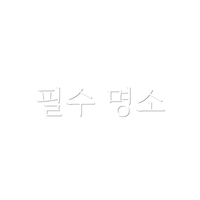 필수 명소