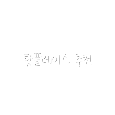 핫플레이스 추천