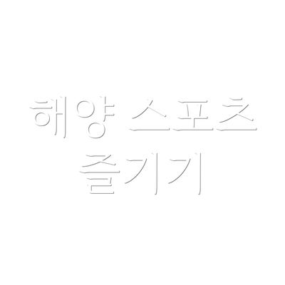 해양 스포츠 즐기기