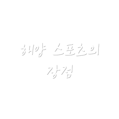 해양 스포츠의 장점