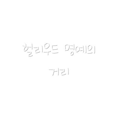 헐리우드 명예의 거리