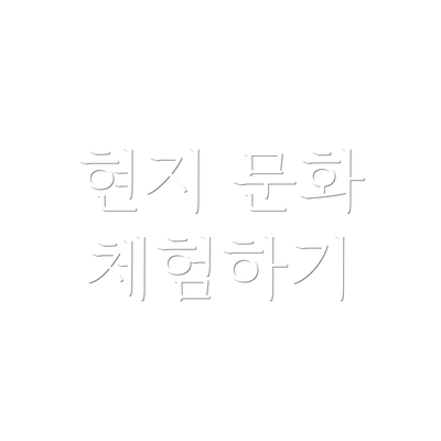 현지 문화 체험하기