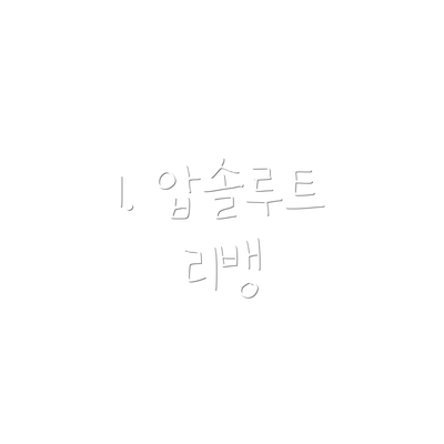 1. 압솔루트 리뱅