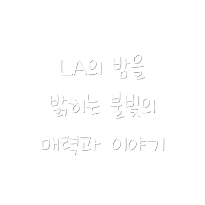 LA의 밤을 밝히는 불빛의 매력과 이야기
