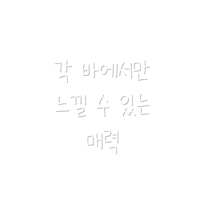 각 바에서만 느낄 수 있는 매력