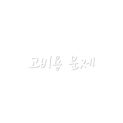 고비용 문제