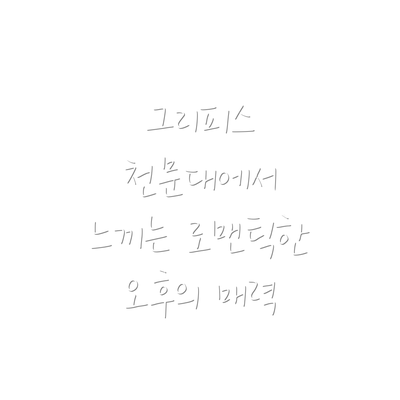 그리피스 천문대에서 느끼는 로맨틱한 오후의 매력