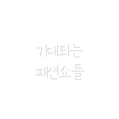 기대되는 패션쇼들