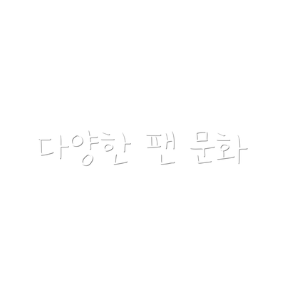 다양한 팬 문화