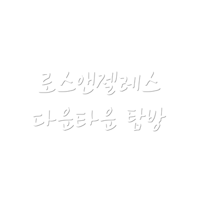 로스앤젤레스 다운타운 탐방