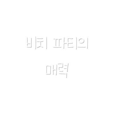 비치 파티의 매력