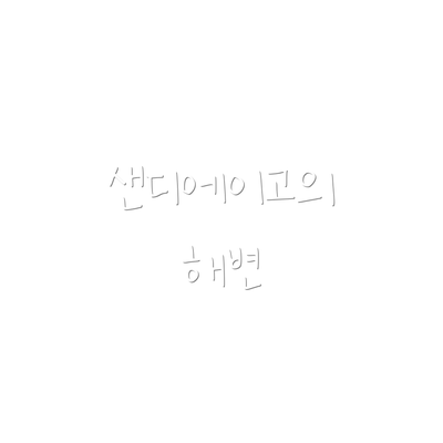 샌디에이고의 해변