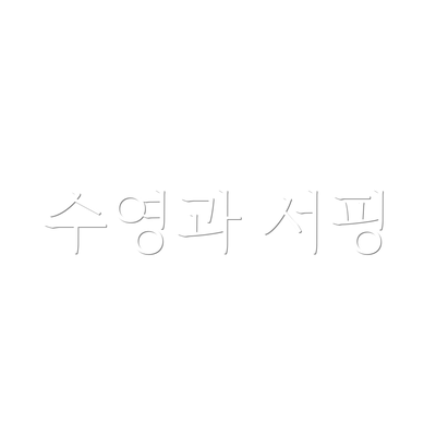 수영과 서핑