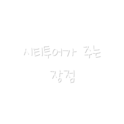 시티투어가 주는 장점