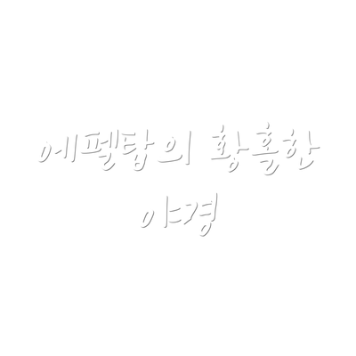 에펠탑의 황홀한 야경