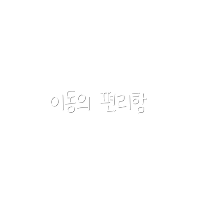 이동의 편리함