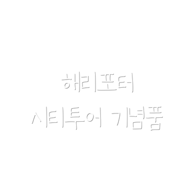 해리포터 시티투어 기념품