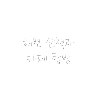 해변 산책과 카페 탐방